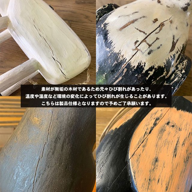 サボテン　ウッドオブジェ　（XXLサイズ）　100cm　ウッドカービング |  | 09