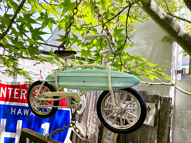 ビーチクルーザー　ウェルカムサイン　（車体色アイボリー）　■　アメリカン雑貨　アメリカ雑貨 |  | 02