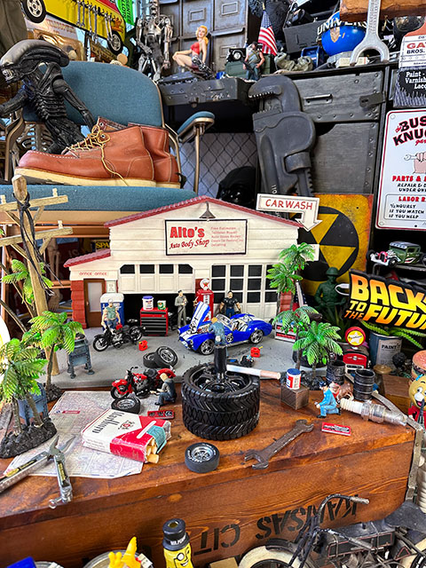 タイヤホイール型スピンアシュトレイ　（ブラック/TYPE　B）　灰皿　■　アメリカン雑貨　アメリカ雑貨　灰皿 |  | 02