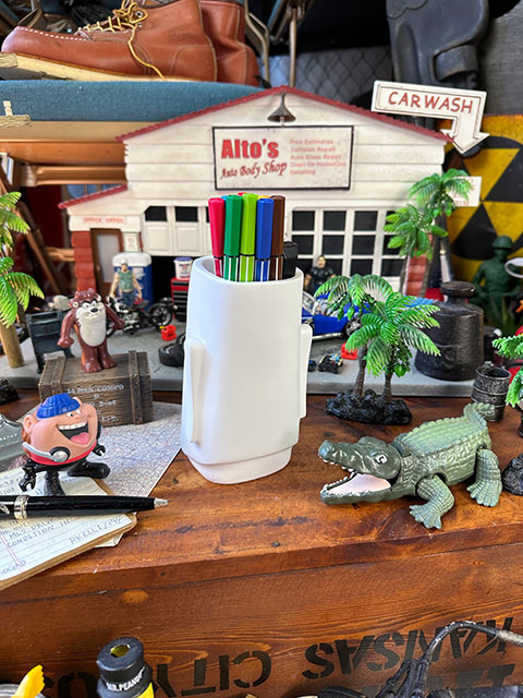 グッフィーラバーシリーズフィギュア小物置きメガネ掛け正規品