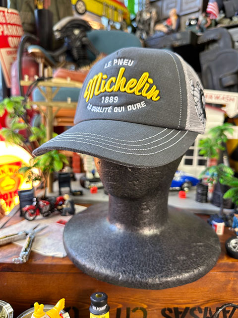 ミシュラン　メッシュキャップ　リップストップ　グレー ■ アメリカン雑貨 アメリカ雑貨 |  | 05