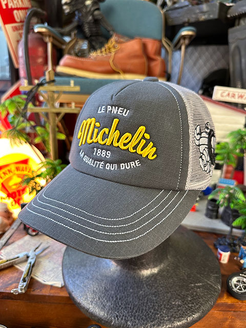 ミシュラン　メッシュキャップ　リップストップ　グレー ■ アメリカン雑貨 アメリカ雑貨 |  | 06