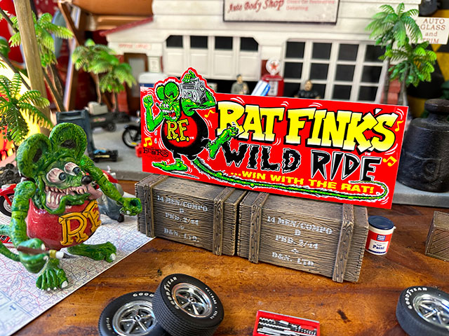 RAT FINK ラットフィンク バンパーステッカー （Wild Ride