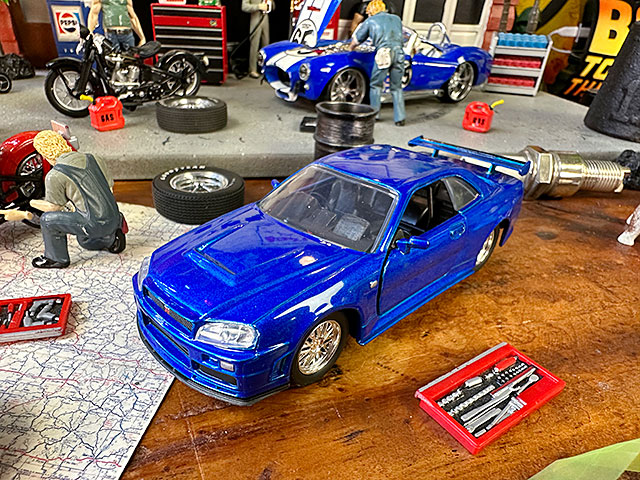 ワイルドスピード　1/55 ダイキャスト　3台　ブライアン　34 GT-R Amazon | ワイルドスピード 1/55 ダイキャスト 3台 ブライアン