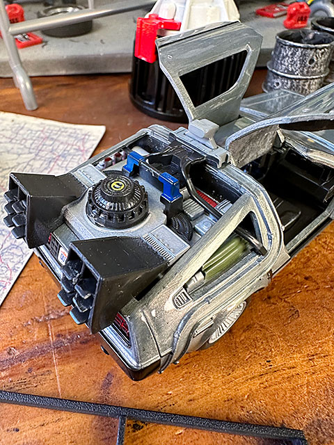 Jada　映画　バック・トゥ・ザ・フューチャー　Part1　小さなデロリアン　ダイキャストミニカー　1/32スケール |  | 06