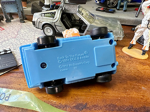 ★デッドストック品★　USマクドナルド　ハッピーミールトイ 1991年製　映画　バック・トゥ・ザ・フューチャー　ドク＆デロリアン |  | 05
