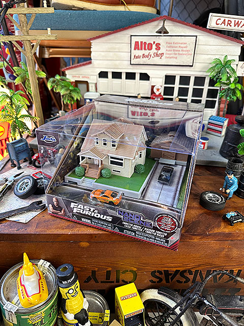 Jada　映画　ワイルドスピード　ドムの家　ジオラマセット　（チャージャー＆スープラ付属）　トレットハウス　ナノスケール |  | 07