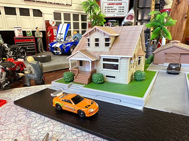 Jada　映画　ワイルドスピード　ドムの家　ジオラマセット　（チャージャー＆スープラ付属）　トレットハウス　ナノスケール |  | 02