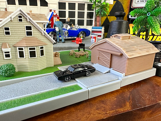 Jada　映画　ワイルドスピード　ドムの家　ジオラマセット　（チャージャー＆スープラ付属）　トレットハウス　ナノスケール |  | 03