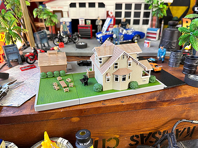 Jada　映画　ワイルドスピード　ドムの家　ジオラマセット　（チャージャー＆スープラ付属）　トレットハウス　ナノスケール |  | 05