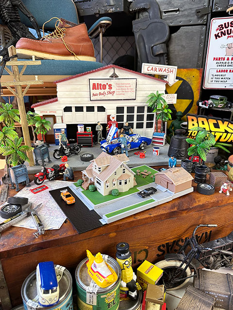 Jada　映画　ワイルドスピード　ドムの家　ジオラマセット　（チャージャー＆スープラ付属）　トレットハウス　ナノスケール |  | 06