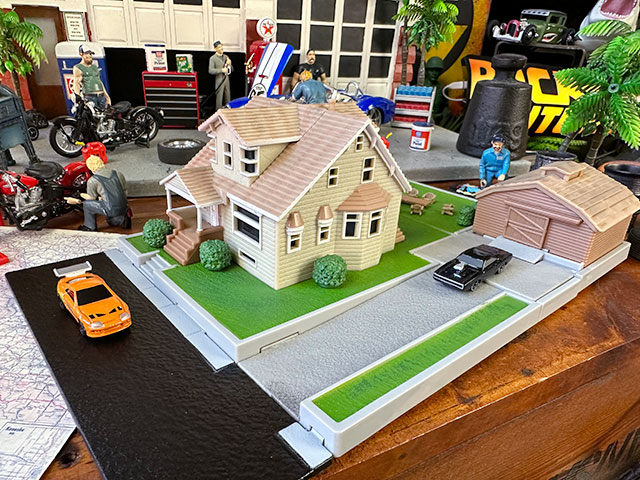 Jada　映画　ワイルドスピード　ドムの家　ジオラマセット　（チャージャー＆スープラ付属）　トレットハウス　ナノスケール |  | 08