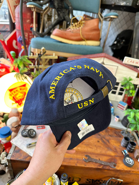 ミリタリーキャップ　（U.S.ネイビー）　■ アメリカン雑貨 アメリカ雑貨 |  | 03