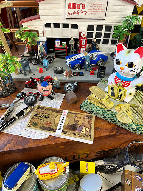 壱万円札メモ帳　金運招福　商売繁盛　開運招福 ■ アメリカン雑貨 アメリカ雑貨 |  | 02