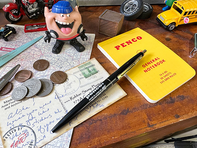 PENCO　ペンコ　ノックボールペン　0.5mm　（ブラック）　HIGHTIDE　ハイタイド　■　アメリカン雑貨　アメリカ雑貨 | 