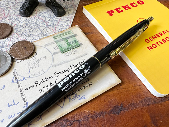 PENCO　ペンコ　ノックボールペン　0.5mm　（ブラック）　HIGHTIDE　ハイタイド　■　アメリカン雑貨　アメリカ雑貨 |  | 01