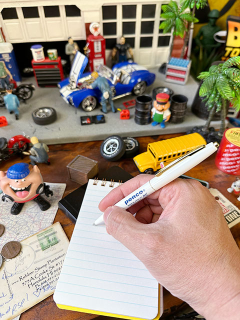 PENCO　ペンコ　ノックボールペン　0.5mm　（ホワイト）　HIGHTIDE　ハイタイド　■　アメリカン雑貨　アメリカ雑貨 |  | 03