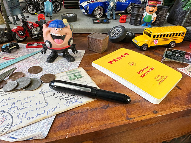 PENCO　ペンコ　バレットボールペン　（ブラック）　0.7mm　軽量8g　キャップ式ボールペン　HIGHTIDE　ハイタイド　■　アメリカン雑貨 | 