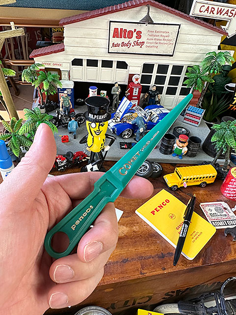 PENCO　ペンコ　レターオープナー　（グリーン）　ペーパーナイフ　HIGHTIDE　ハイタイド　■　アメリカン雑貨　アメリカ雑貨 | 