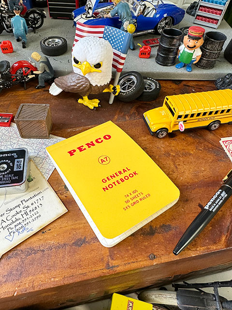 PENCO　ペンコ　ソフトPPノート　メモ帳　A7　（イエロー）　5mm方眼　HIGHTIDE　ハイタイド　■　アメリカン雑貨　アメリカ雑貨 |  | 02