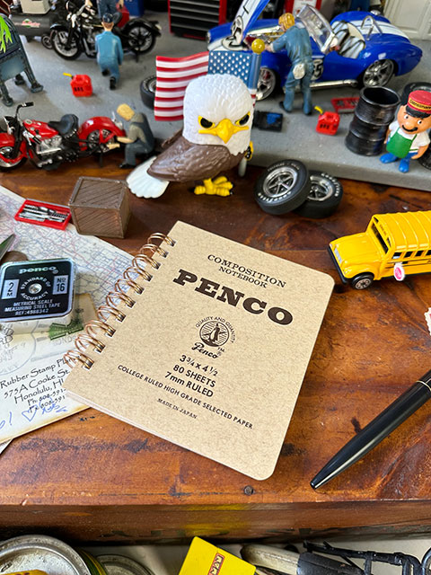 PENCO　ペンコ　ダブルリングノート　Sサイズ　7mm　罫線　コイルノート　メモ帳　（ナチュラル）　単品　HIGHTIDE　ハイタイド |  | 02