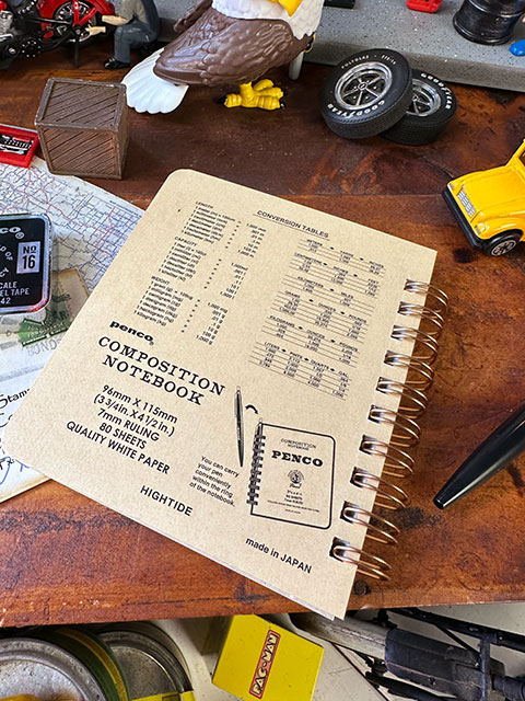 PENCO　ペンコ　ダブルリングノート　Sサイズ　7mm　罫線　コイルノート　メモ帳　（ナチュラル）　単品　HIGHTIDE　ハイタイド |  | 04