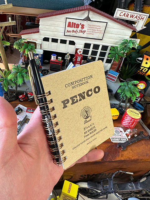 PENCO　ペンコ　ダブルリングノート　Sサイズ　7mm　罫線　コイルノート　メモ帳　（ナチュラル）　単品　HIGHTIDE　ハイタイド |  | 05