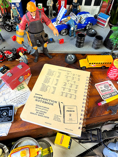 PENCO　ペンコ　ダブルリングノート　Mサイズ　7mm　罫線　コイルノート　（ナチュラル）　単品　HIGHTIDE　ハイタイド |  | 03