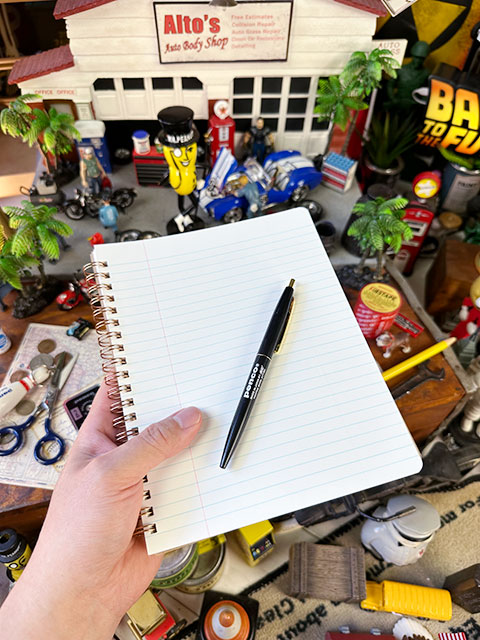 PENCO　ペンコ　ダブルリングノート　Lサイズ　7mm　罫線　コイルノート　（ナチュラル）　単品　HIGHTIDE　ハイタイド |  | 02