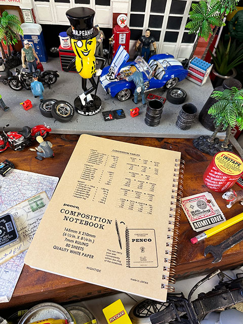 PENCO　ペンコ　ダブルリングノート　Lサイズ　7mm　罫線　コイルノート　（ナチュラル）　単品　HIGHTIDE　ハイタイド |  | 04