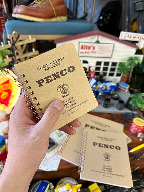 PENCO　ペンコ　ダブルリングノート　S+M+Lの3冊セット　7mm　罫線　コイルノート　メモ帳　（ナチュラル）　HIGHTIDE　ハイタイド |  | 06