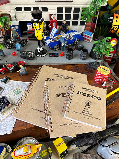 PENCO　ペンコ　ダブルリングノート　S+M+Lの3冊セット　7mm　罫線　コイルノート　メモ帳　（ナチュラル）　HIGHTIDE　ハイタイド |  | 07