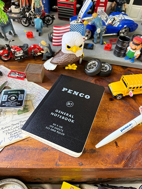 PENCO　ペンコ　ソフトPPノート　B7　（ブラック）　5mm方眼　メモ帳　HIGHTIDE　ハイタイド　■　アメリカン雑貨　アメリカ雑貨 |  | 02