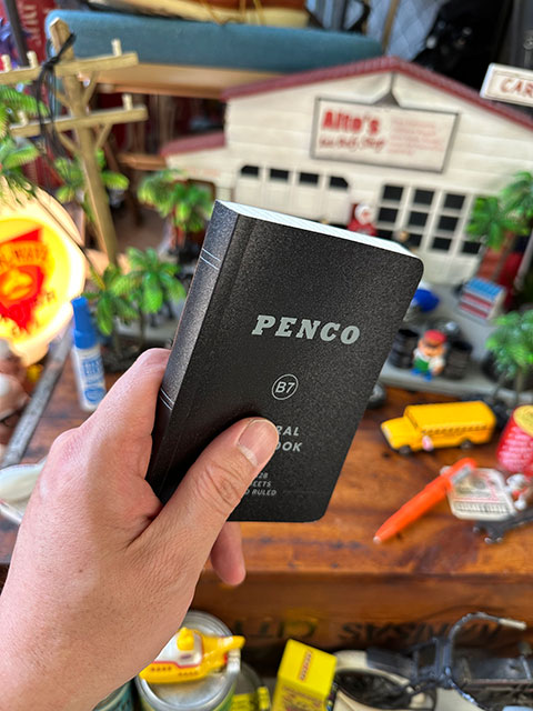 PENCO　ペンコ　ソフトPPノート　B7　（ブラック）　5mm方眼　メモ帳　HIGHTIDE　ハイタイド　■　アメリカン雑貨　アメリカ雑貨 |  | 07