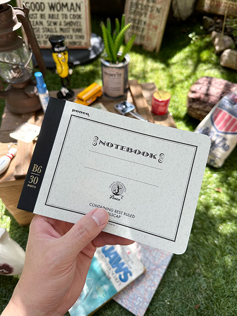 PENCO　ペンコ　フールスキャップノート　B6横　7mm　罫線　神ノート　HIGHTIDE　ハイタイド ■ アメリカン雑貨 アメリカ雑貨 | 