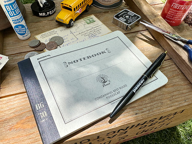 PENCO　ペンコ　フールスキャップノート　B6横　7mm　罫線　神ノート　HIGHTIDE　ハイタイド ■ アメリカン雑貨 アメリカ雑貨 |  | 03