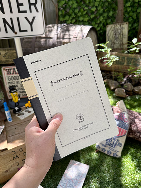 PENCO　ペンコ　フールスキャップノート　B5　大学ノート　7mm　罫線　HIGHTIDE　ハイタイド ■ アメリカン雑貨 アメリカ雑貨 | 