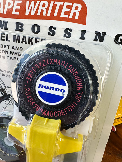 PENCO　ペンコ　テープライター　（イエロー）　黒テープ1本付属　ラベルライター　HIGHTIDE　ハイタイド　■　アメリカン雑貨 |  | 01