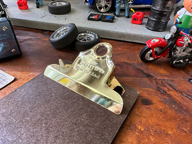 PENCO　ペンコ　クリップボード　オールドスクール　ゴールド　（ミニサイズ）　HIGHTIDE　ハイタイド　■　アメリカン雑貨　アメリカ雑貨 |  | 04