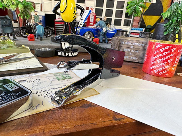 PENCO　ペンコ　ステープラー　（ネイビー）　ホッチキス　10号針　HIGHTIDE　ハイタイド　■　アメリカン雑貨　アメリカ雑貨 |  | 03