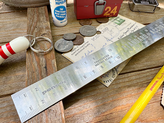 PENCO　ペンコ　ステンレスルーラー　ステンレス定規　30cm　HIGHTIDE　ハイタイド ■ アメリカン雑貨 アメリカ雑貨 |  | 02