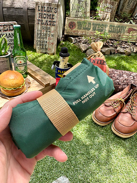 PENCO　ペンコ　バケットトート　（グリーン）　折りたたみ　自立する　エコバッグ　HIGHTIDE　ハイタイド　■　アメリカン雑貨 |  | 08