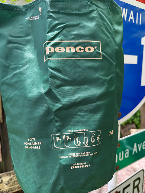 PENCO　ペンコ　バケットトート　（グリーン）　折りたたみ　自立する　エコバッグ　HIGHTIDE　ハイタイド　■　アメリカン雑貨 |  | 02