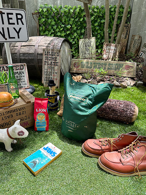 PENCO　ペンコ　バケットトート　（グリーン）　折りたたみ　自立する　エコバッグ　HIGHTIDE　ハイタイド　■　アメリカン雑貨 |  | 07