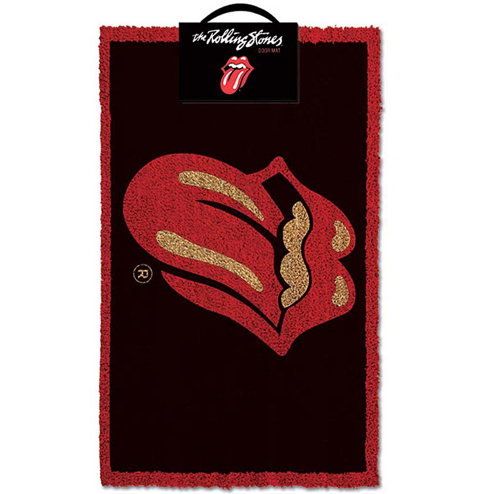 ローリングストーンズ オフィシャル ドアマット （Lips & Tongue