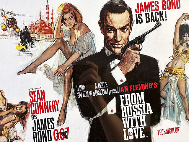 映画 007 ジェームズ・ボンド ショーン・コネリー フレームアート
