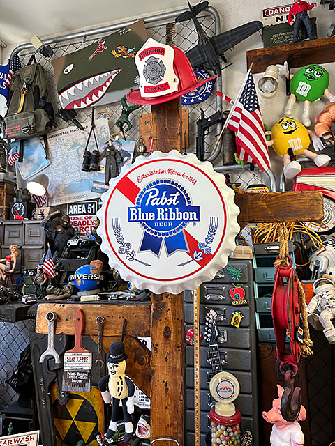 tiki様 ご依頼品 パブストサイン　ブリキ 楽天市場】ブリキ看板 パブストブルーリボン メタルサイン Pabst