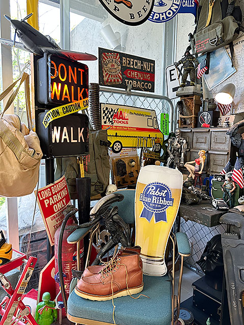 パブスト　ブルーリボン　ビアグラス　ダイカット　エンボスティンサイン　ブリキ看板 ■ アメリカン雑貨 アメリカ雑貨 |  | 07