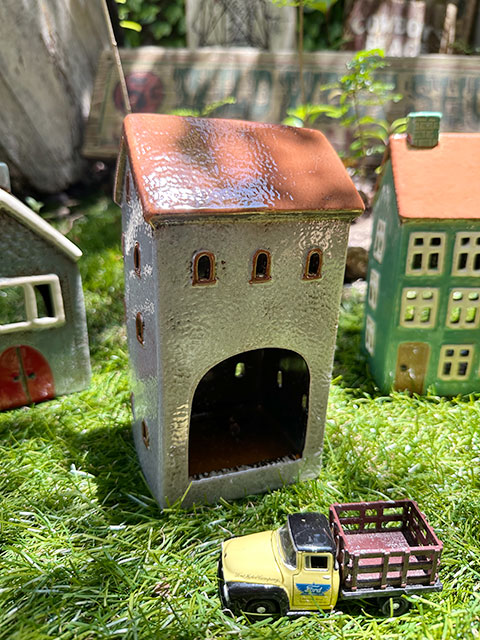 キャンドルハウス　４点セット キャンドルハウス Candle house (29204)(高さ18cm) の通販
