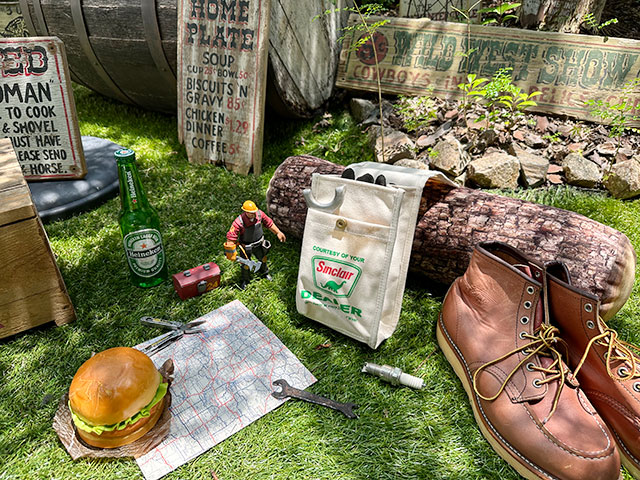 キャンバスグローブバッグ　（シンクレア）　■ アメリカ雑貨 アメリカン雑貨 |  | 08